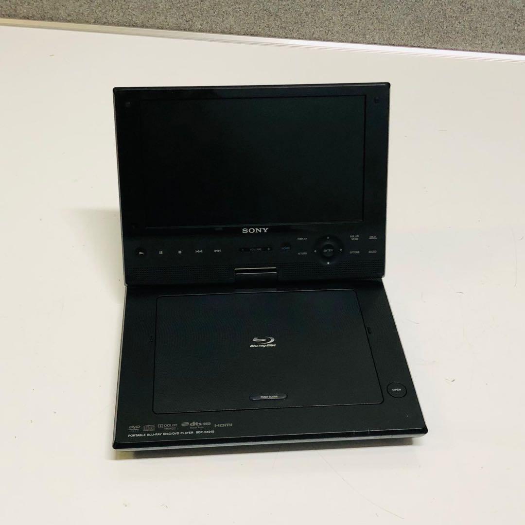 SONY ポータブルブルーレイ/DVDプレーヤー BDP-SX910動作品