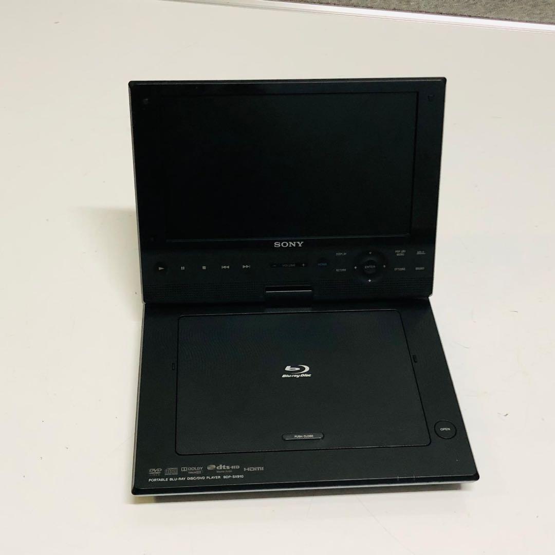 SONY ポータブルブルーレイ/DVDプレーヤー BDP-SX910動作品