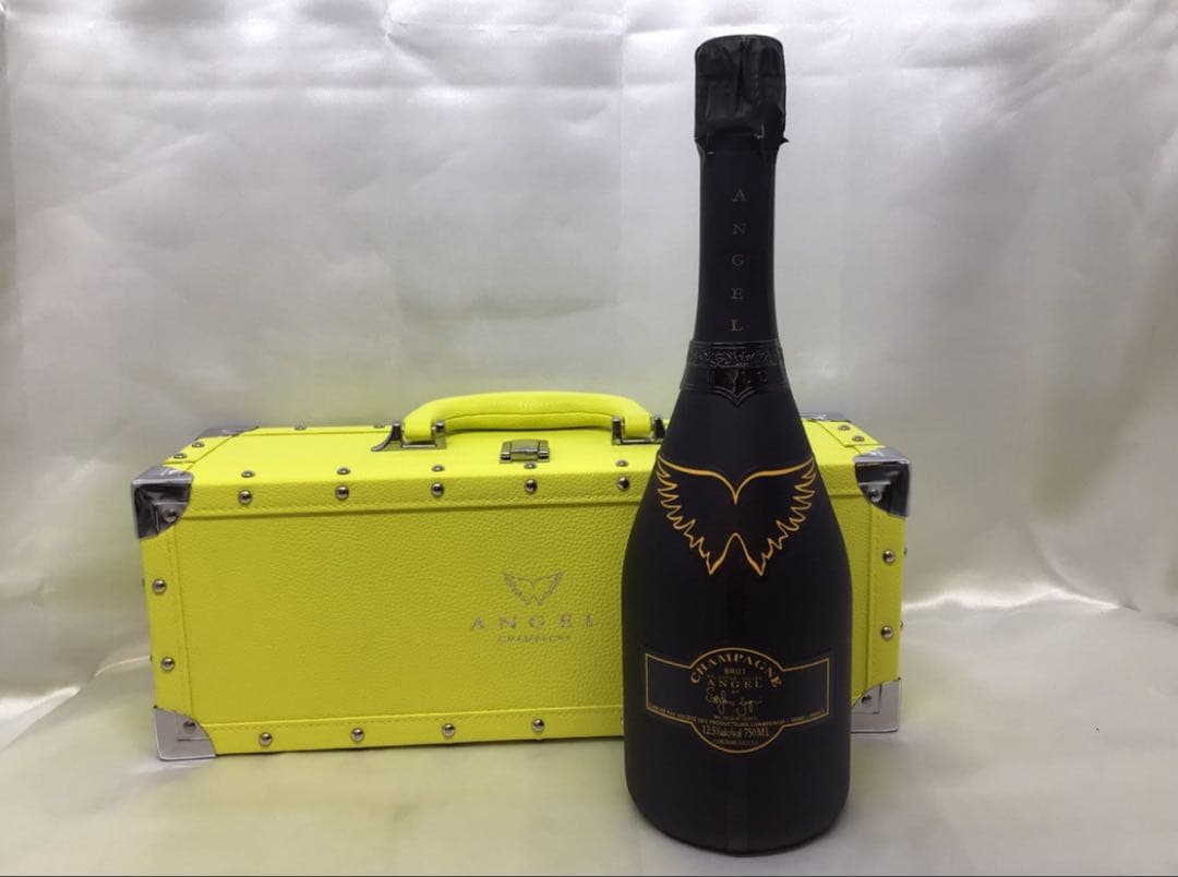 【2本セット】エンジェルシャンパン ヘイローブリュット イエロー・グリーン