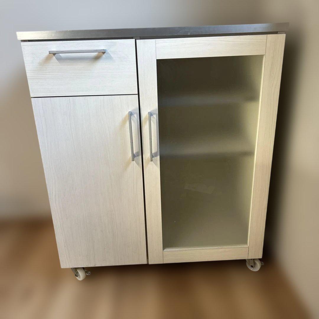 Francfrancキッチンカウンター　キャビネット