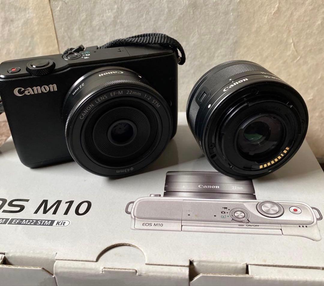 Canon EOS M10 ダブルレンズキット