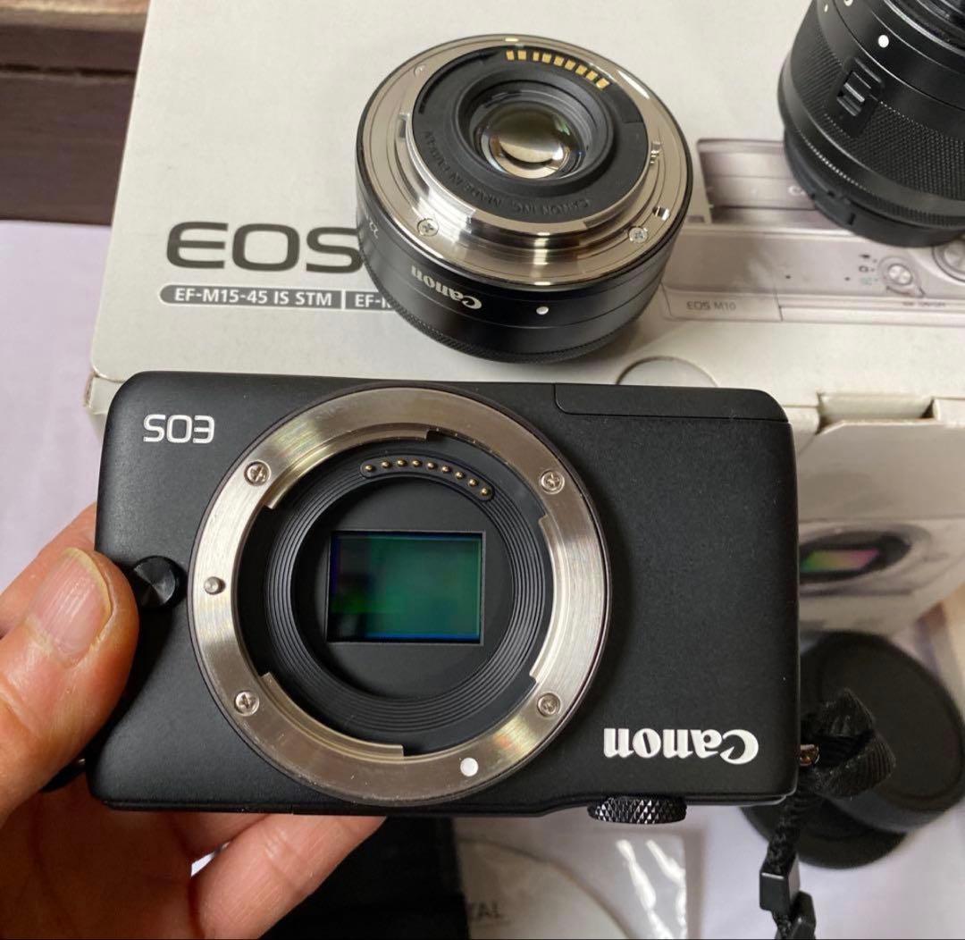 Canon EOS M10 ダブルレンズキット