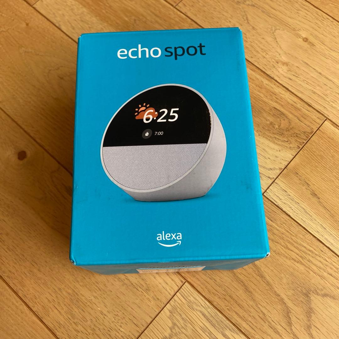 【新品未開封】Alexa Echo Spot 2.8インチ スマートスピーカー