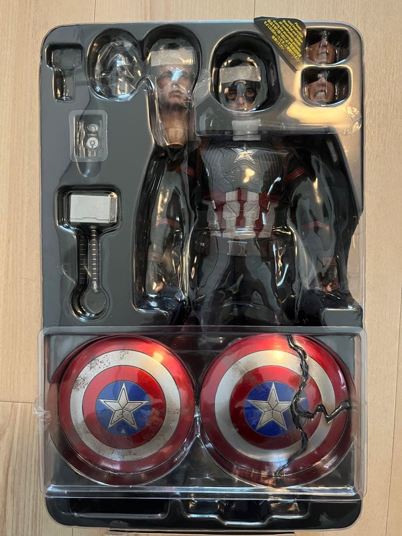 美品 ホットトイズ キャプテン・アメリカ アベンジャーズ エンドゲーム