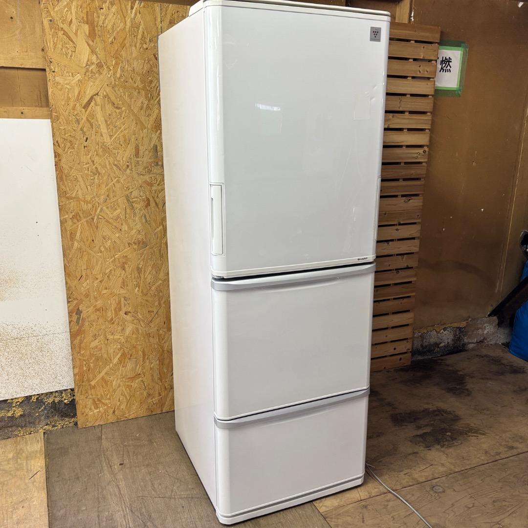 シャープ 冷凍冷蔵庫 プラズマクラスター SJ-PW35Y-W 2014年製