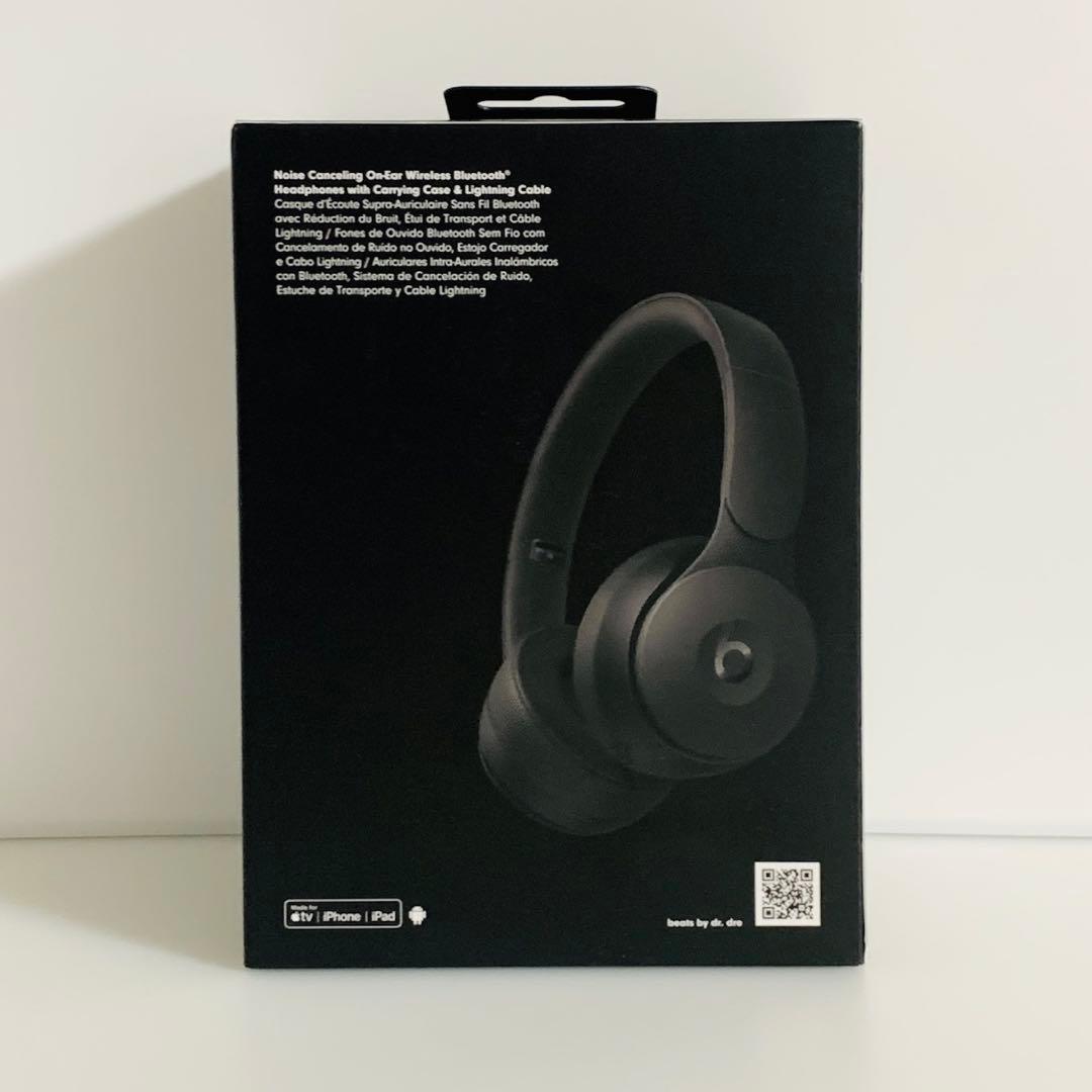 Beats Solo Pro ワイヤレスヘッドホン ブラック アメリカ版