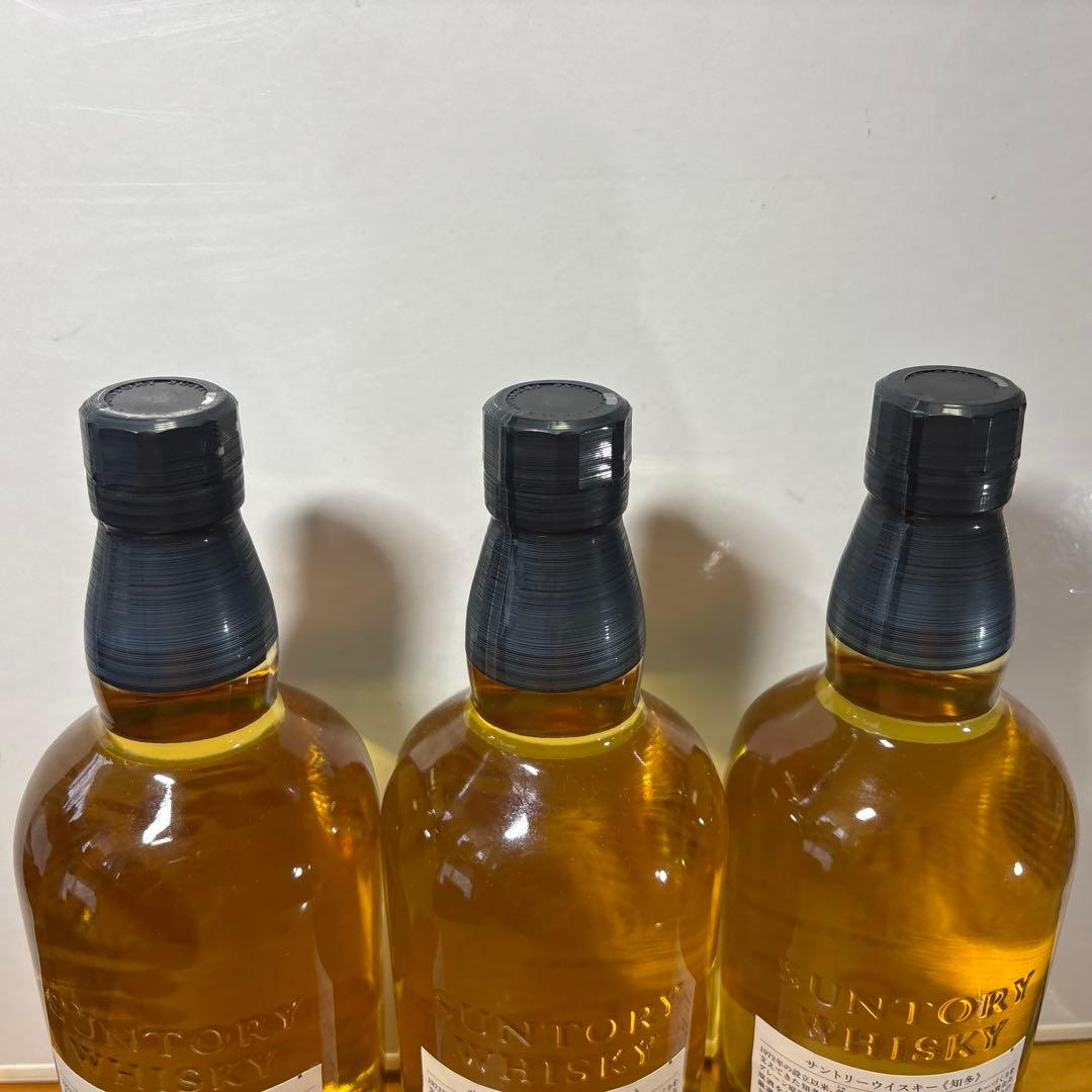 新品未開栓 サントリー知多 シングルグレーン700ml Alc43％ ３本