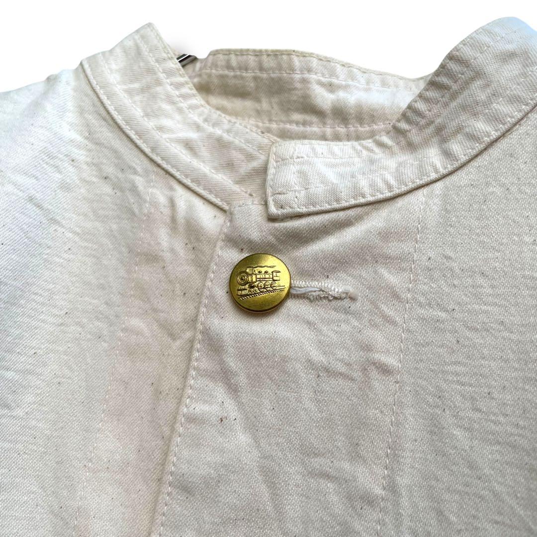 定価5万以上ダッパーズ ホワイトツイル ジャケット パンツセットアップ40 34