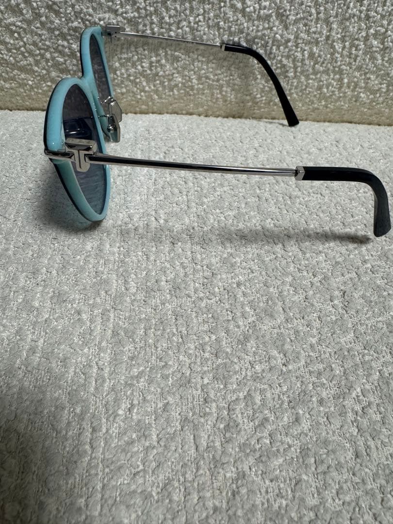 Tiffany & Co. ティファニー ブルー サングラス ケース付き