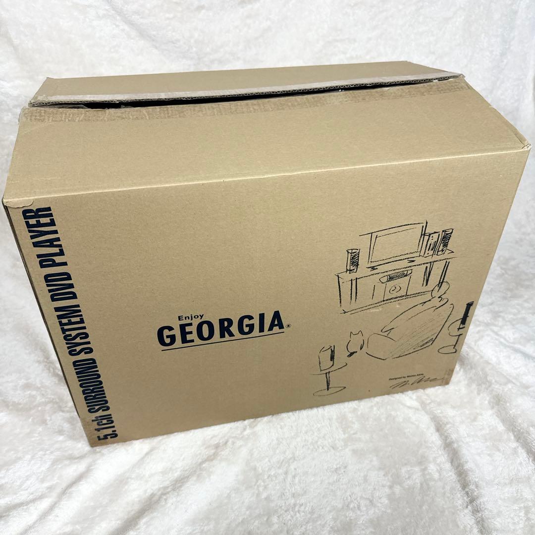 〚未使用〛✦ジョージア DVDプレーヤー付き 5.1chサラウンドシステム✦