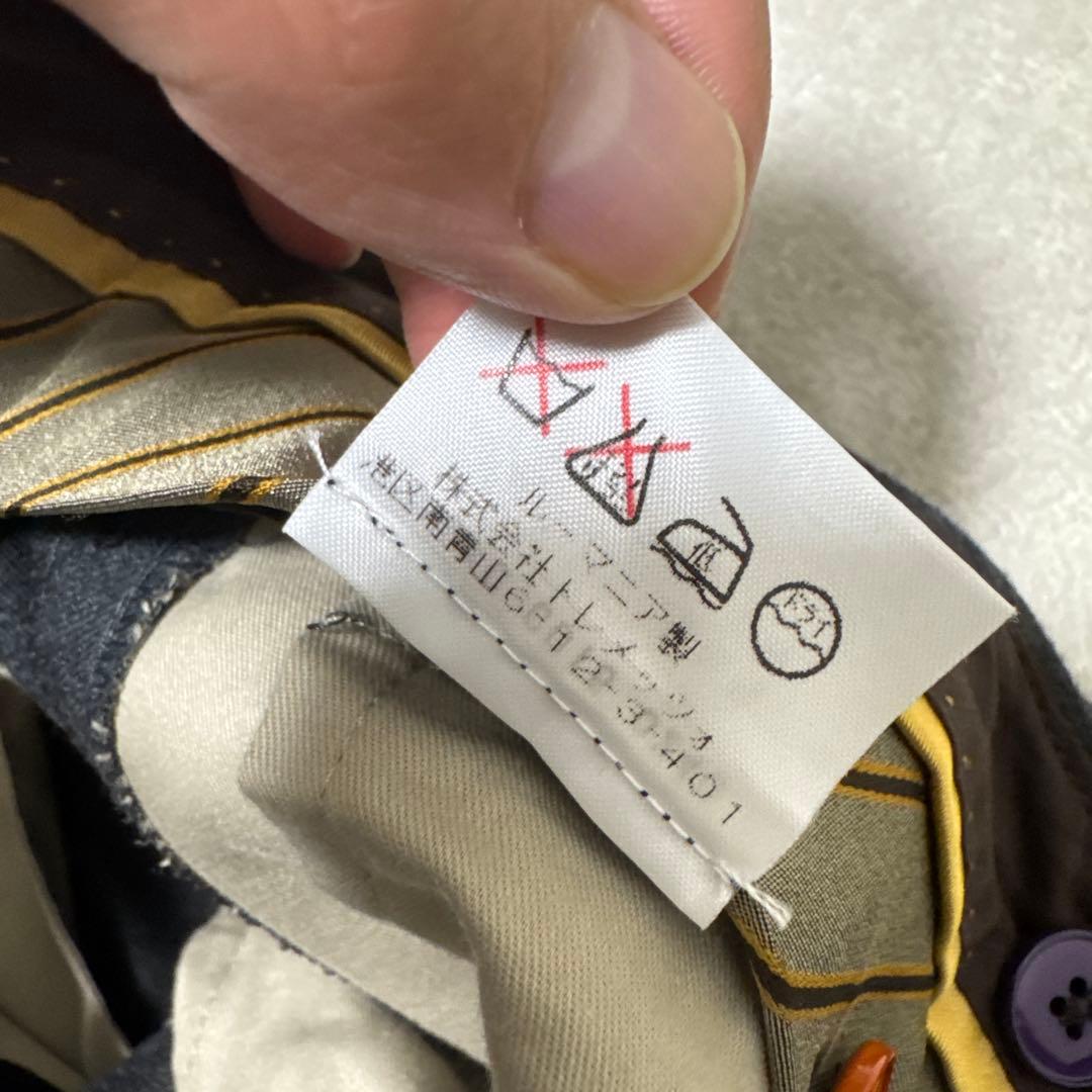 33 秋冬　極美品　PT01 ピーティーゼロウーノ　スラックス　グレー　48