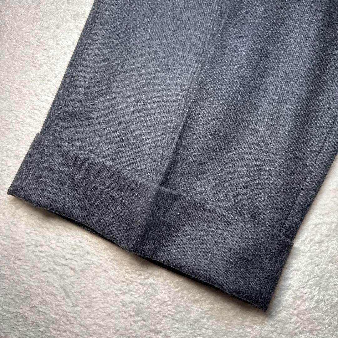 33 秋冬　極美品　PT01 ピーティーゼロウーノ　スラックス　グレー　48