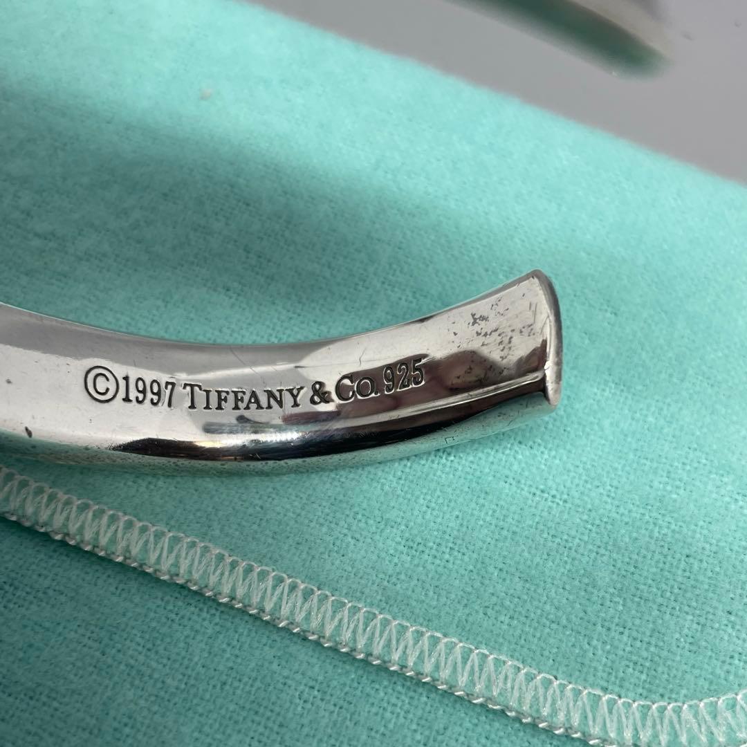 ティファニー　 ナローカフ　バングル 1837 ワイド　シルバー