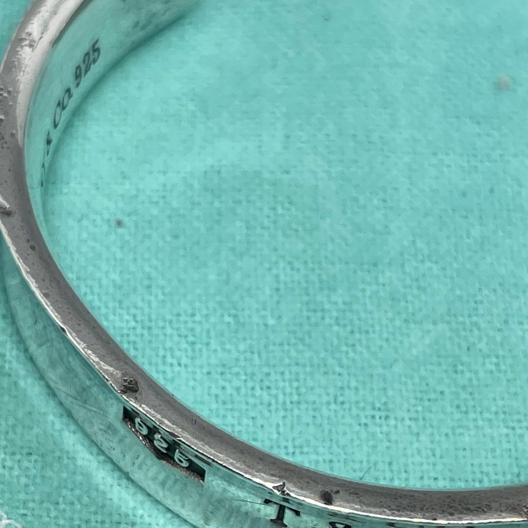 ティファニー　 ナローカフ　バングル 1837 ワイド　シルバー