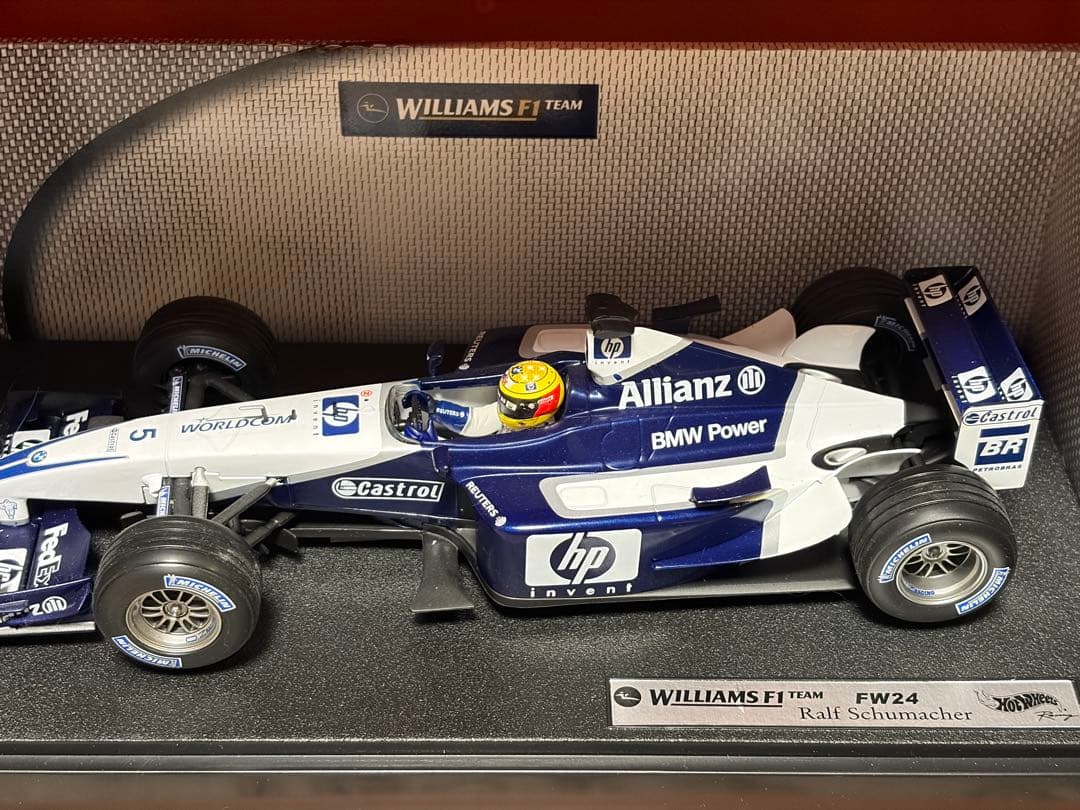 F1 1/18 minichamps Hotwheels 4台セット！