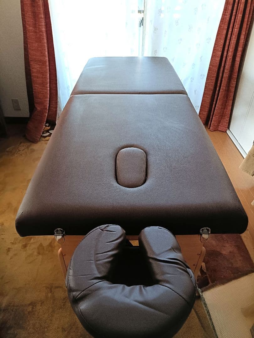 World JB 折りたたみマッサージベッド ダークブラウン