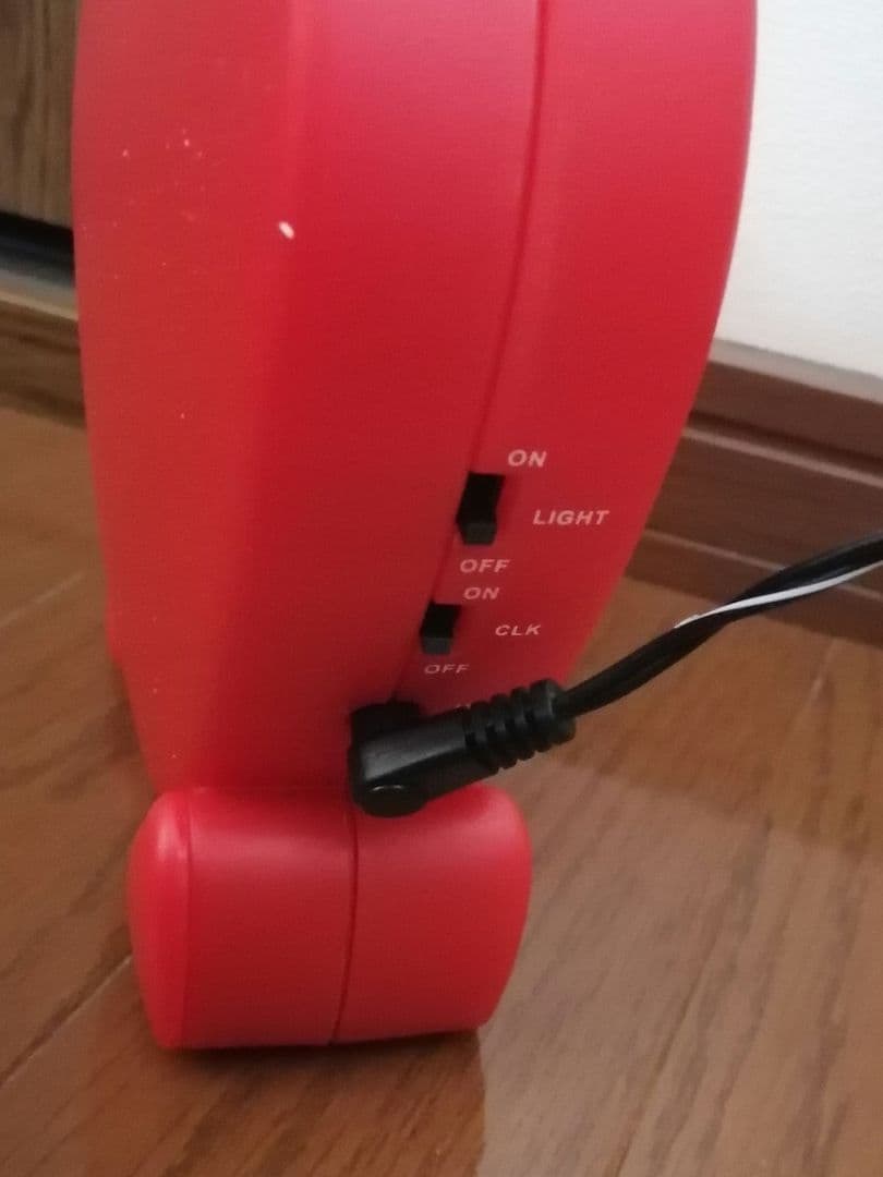 【新品】ハート型 フローティングメッセージ クロック