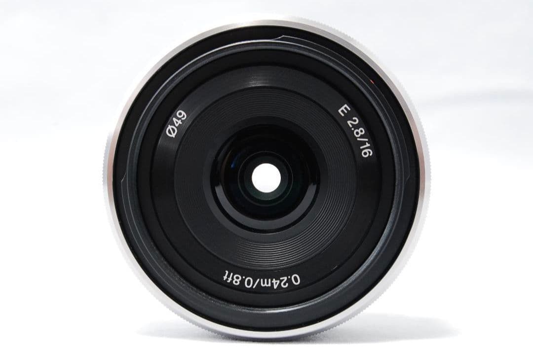 2月9日限定価格【神レンズ】SONY E 16mm F2.8