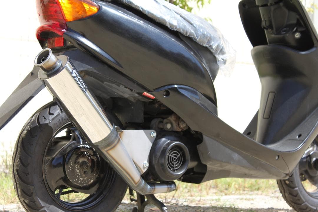 rb-works☆新品☆ジョグ用☆スポーツマフラー curl☆JOGZRアプリオ