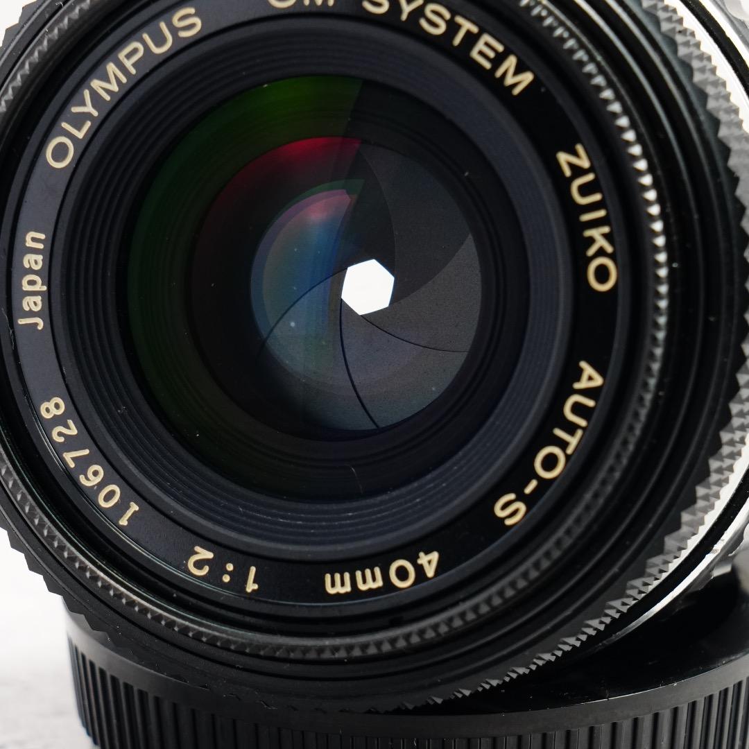 【極美品】動作◎ オリンパス Zuiko Auto-s 40mm F2 728