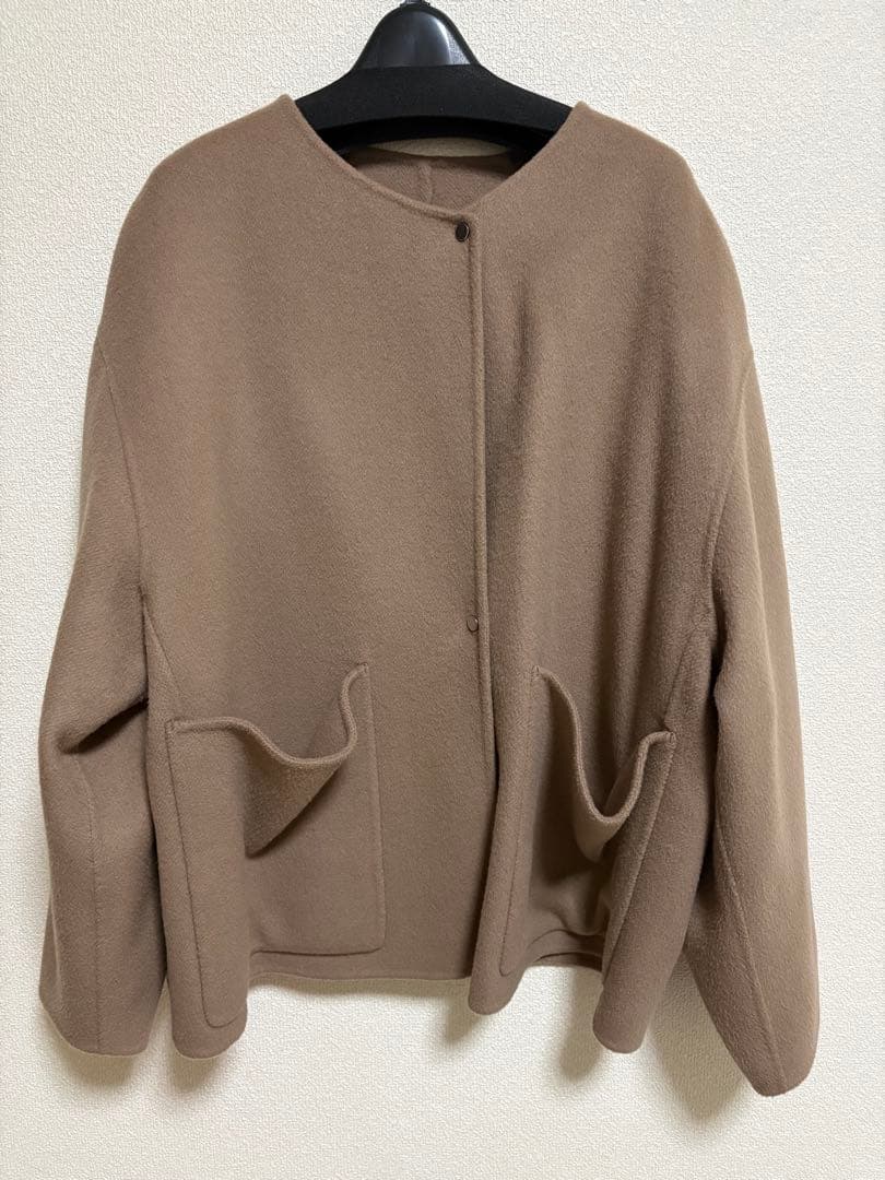 ビーバーストール付きショートコート