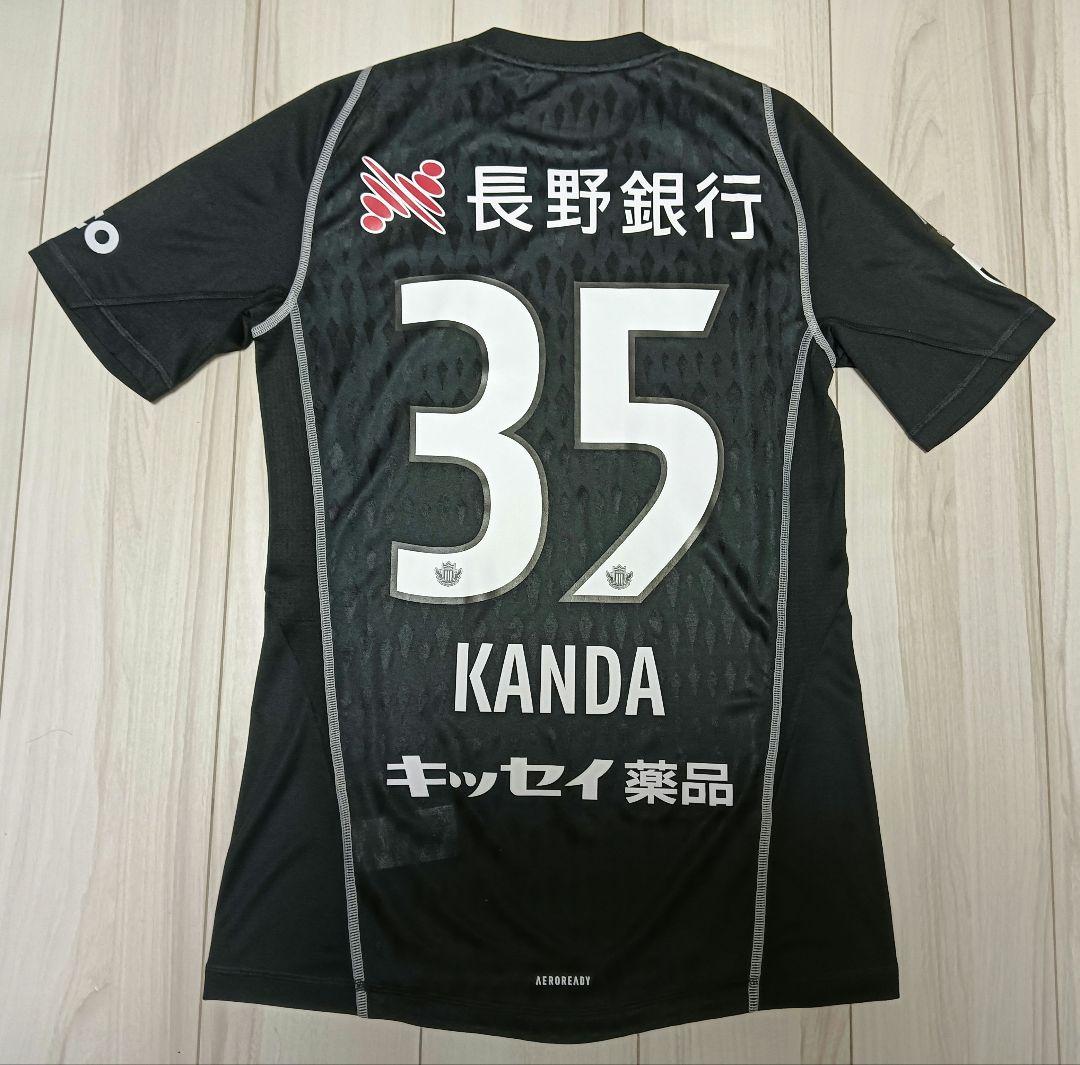 松本山雅 2024 GK2ndユニフォーム No.35 神田渉馬選手