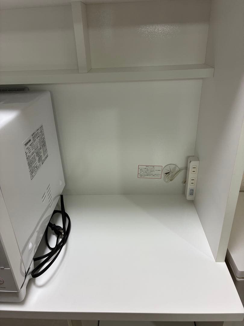 【美品】ニトリ キッチンボード ソレル 100KB WH