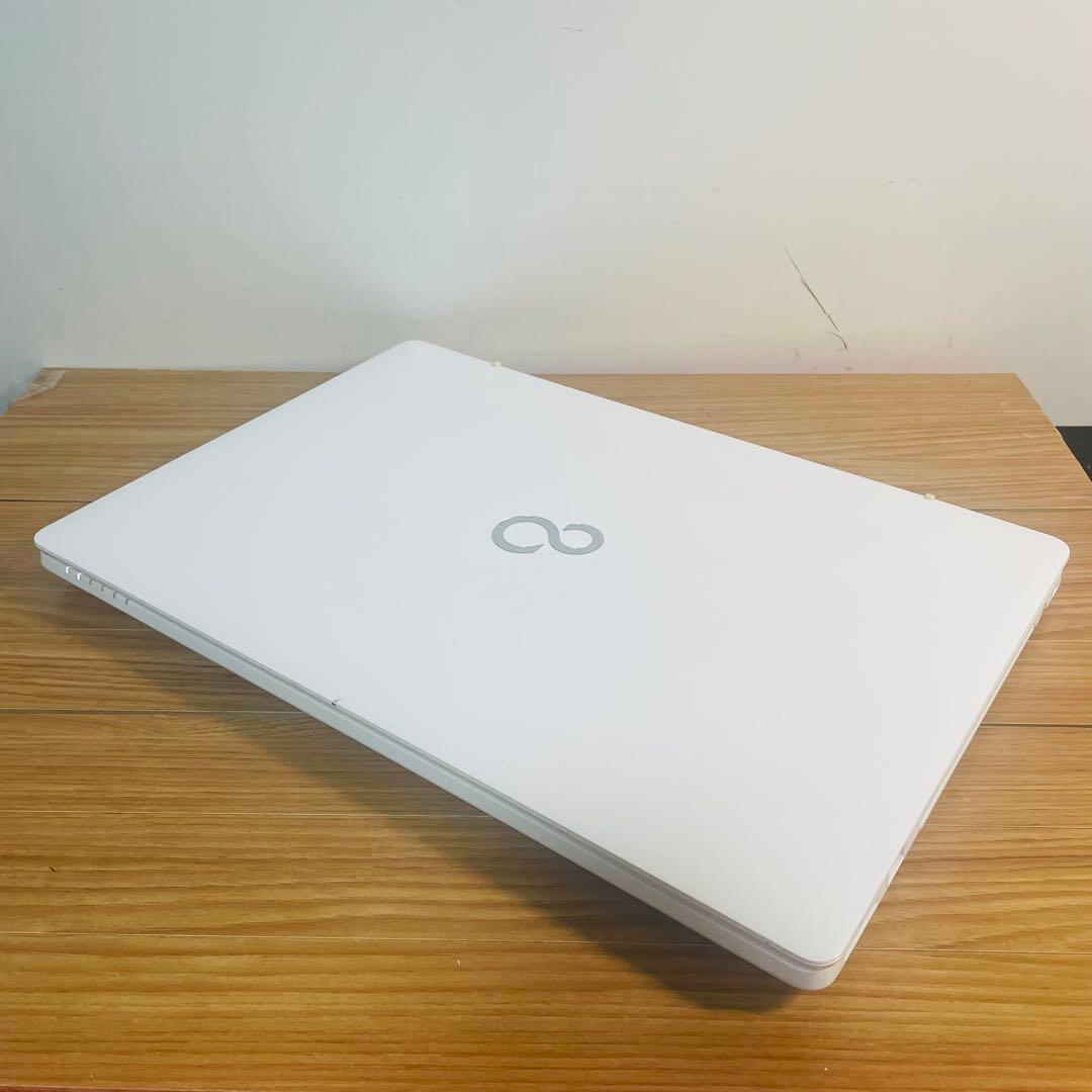 設定済みすぐ使えるホワイトノート大容量750ギガカメラWin11オフィスDVD