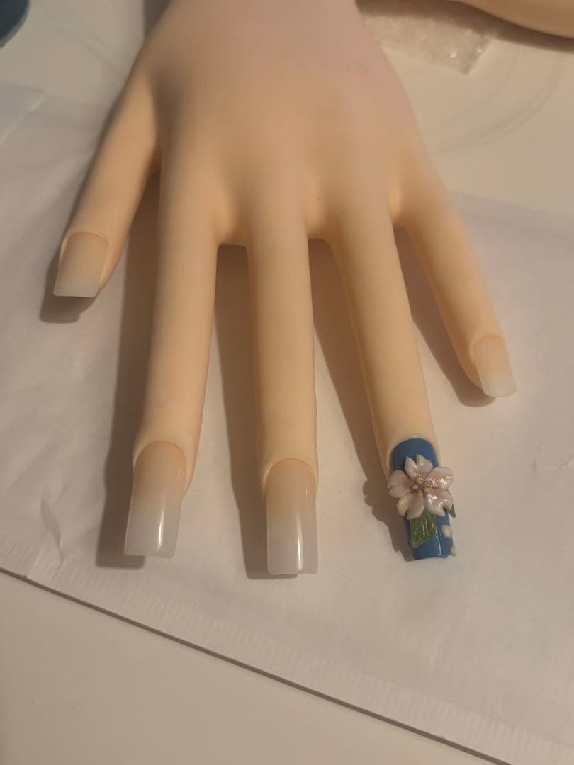 モデルハンド　ネイル　ネイル検定　キューティクルシール　検定本番用にどうぞ！