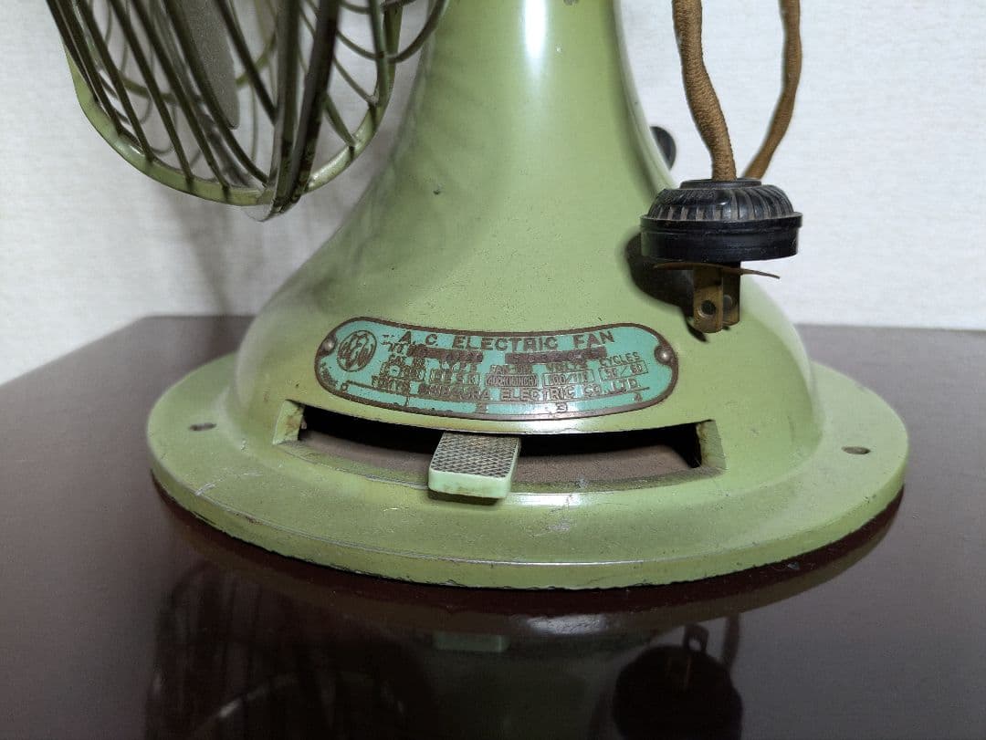 【最終値下げ】昭和レトロ　芝浦　東芝　扇風機　戦前