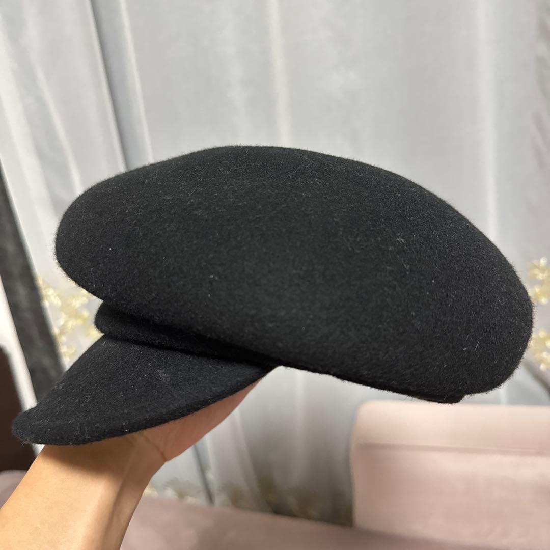 【CA4LA】ウールキャスケット帽