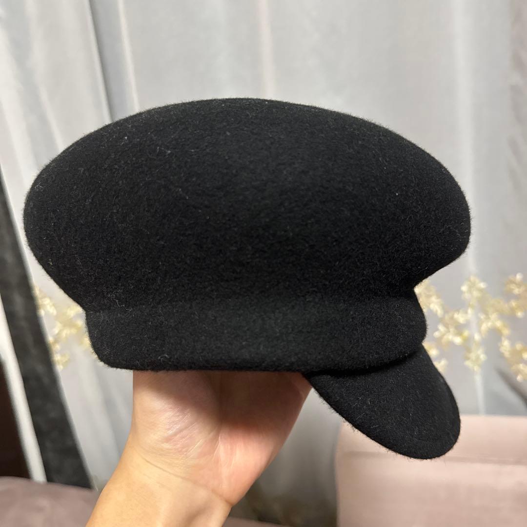 【CA4LA】ウールキャスケット帽