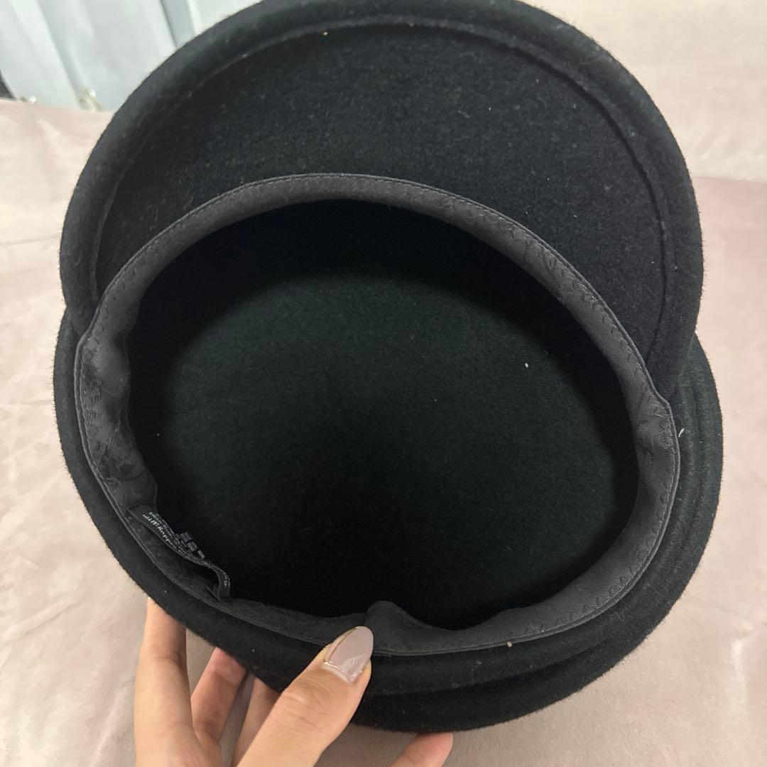 【CA4LA】ウールキャスケット帽