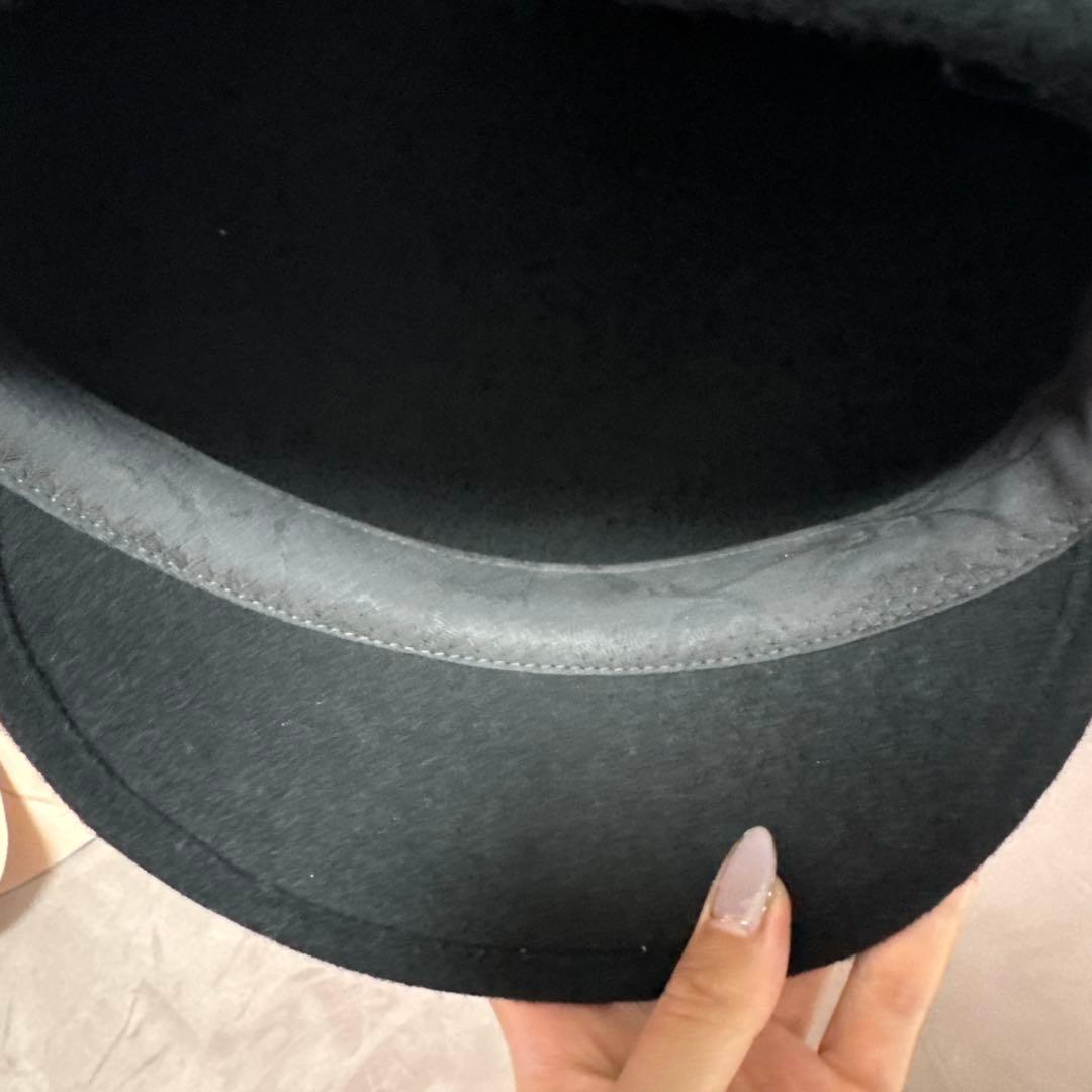 【CA4LA】ウールキャスケット帽