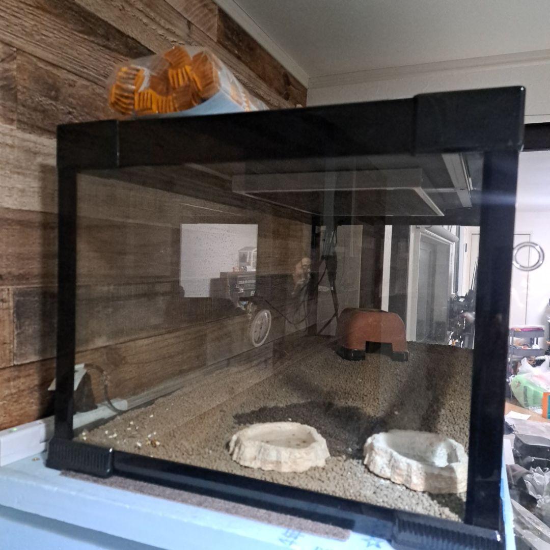 【引き取り希望】爬虫類倶楽部オリジナルゲージ90×45 暖トツ　レプタイルヒート