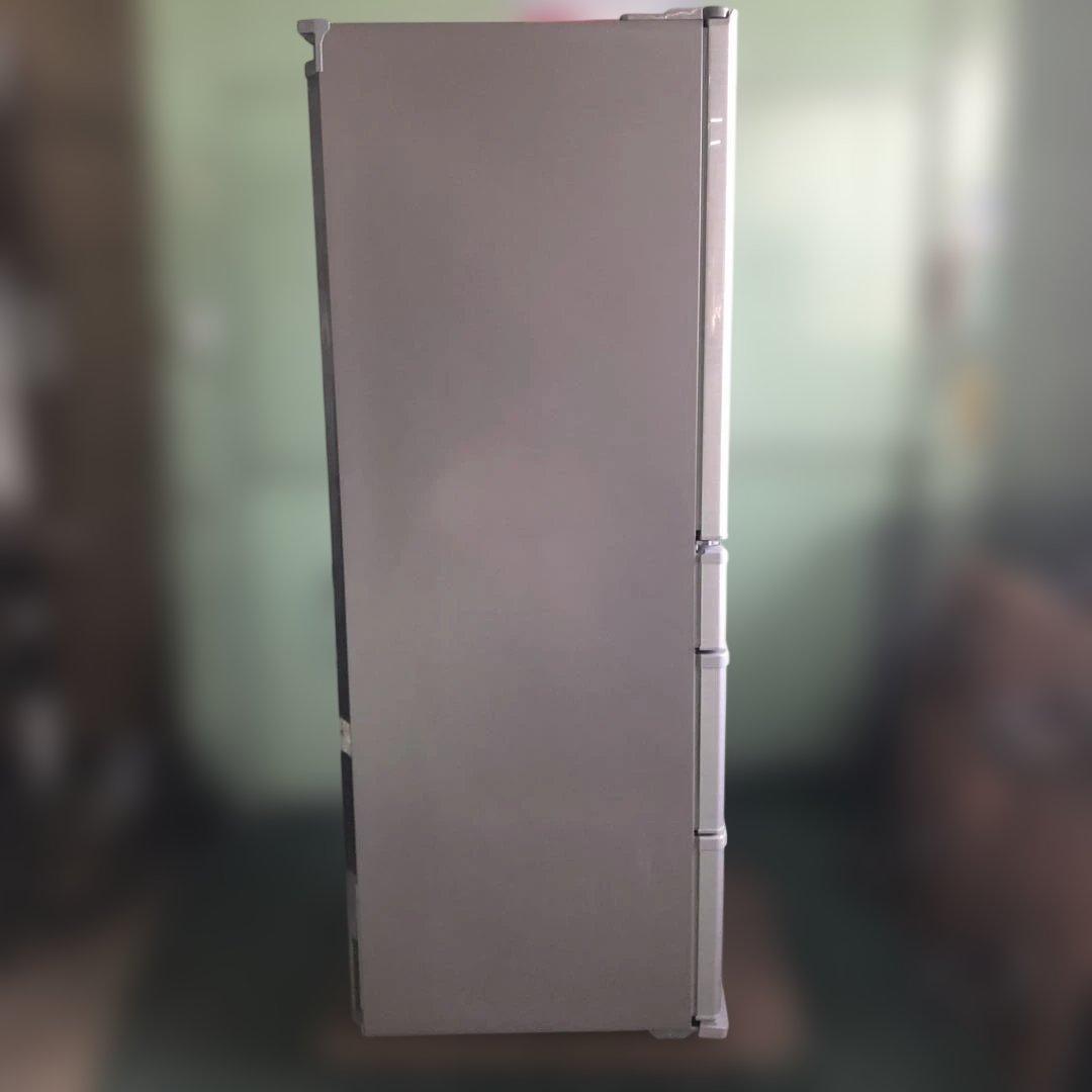 SHARP シルバー 大型冷蔵庫 下部冷凍室付き 冷蔵庫 455L