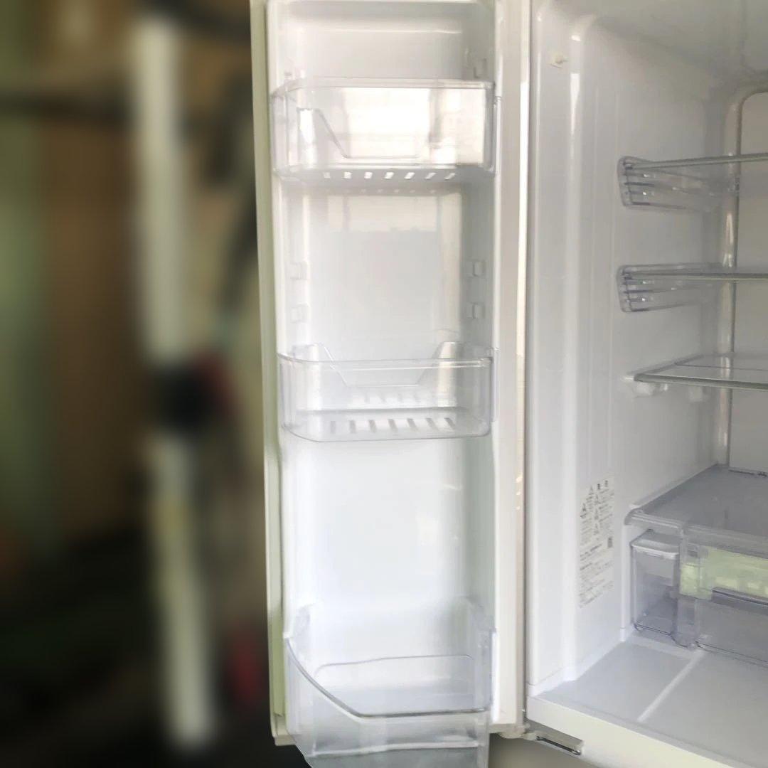 SHARP シルバー 大型冷蔵庫 下部冷凍室付き 冷蔵庫 455L