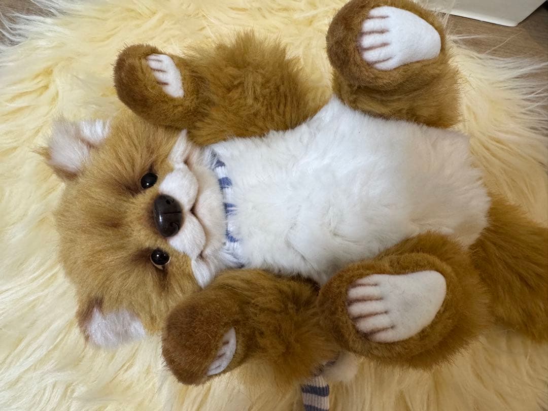 【最終価格】海外作家様作　アートドール　キツネとアヒル