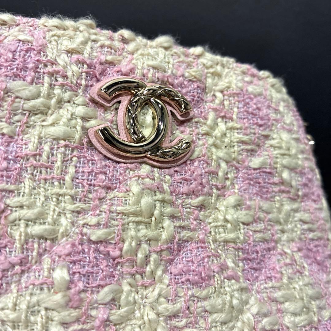 CHANELシャネル ショルダーバッグ チェーンバック　ノベルティ　ピンク
