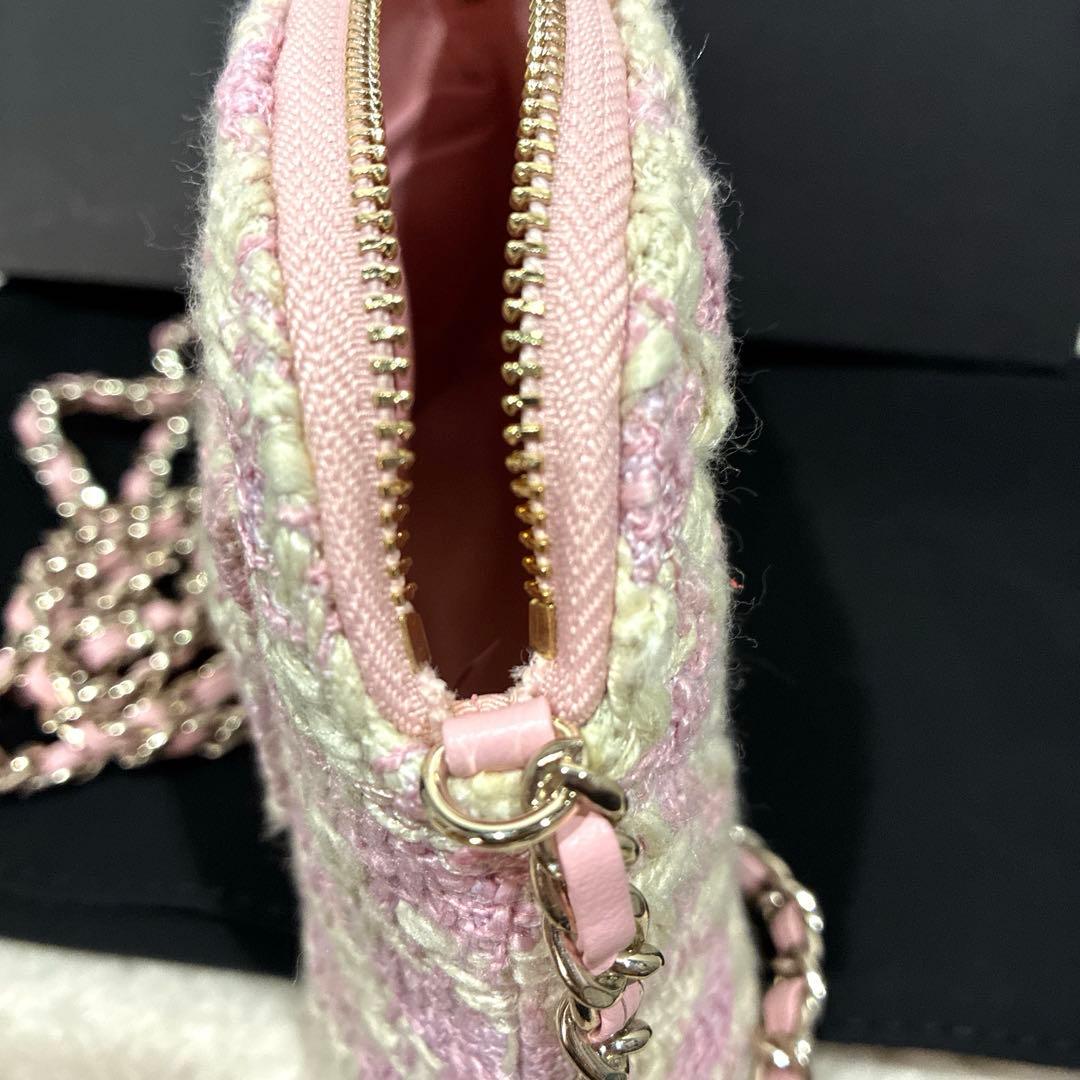 CHANELシャネル ショルダーバッグ チェーンバック　ノベルティ　ピンク