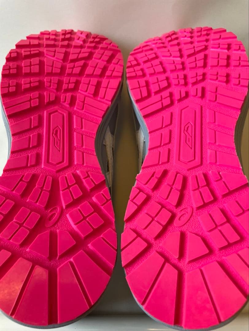 ASICS 安全靴 グレー/ピンク