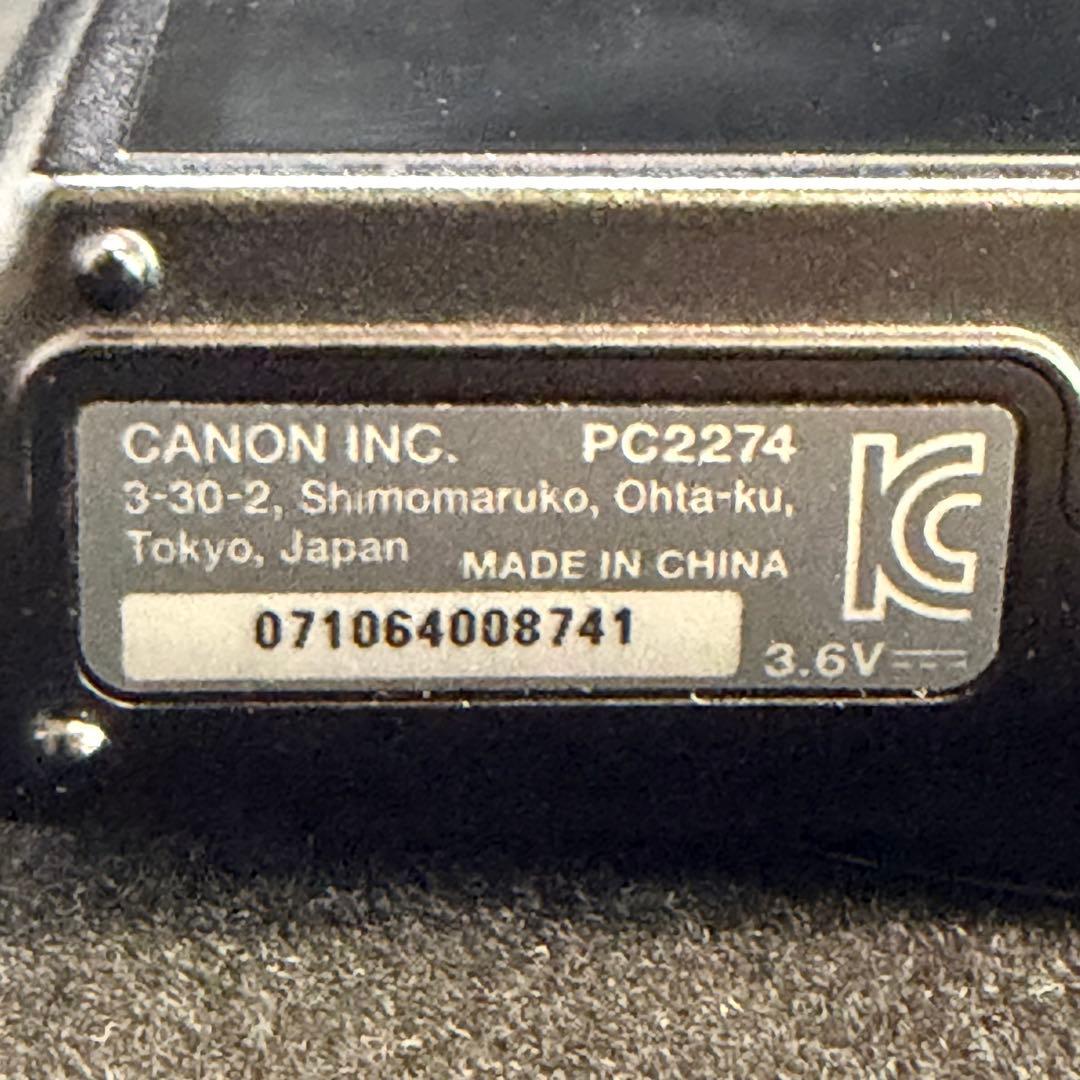 【極美品】Canon IXY650 デジタルカメラPC2274 動作品　ブラック