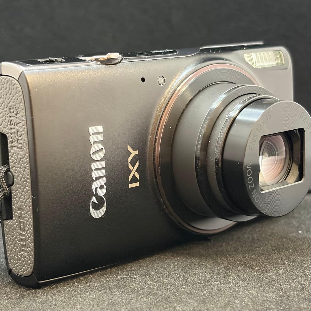 【極美品】Canon IXY650 デジタルカメラPC2274 動作品　ブラック
