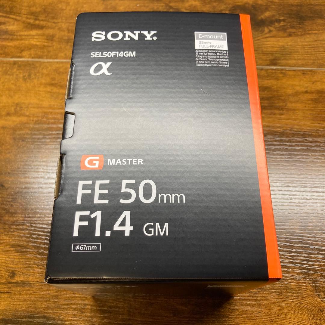 【ほぼ未使用】 SONY FE 50mm F1.4GM SEL50F14GM