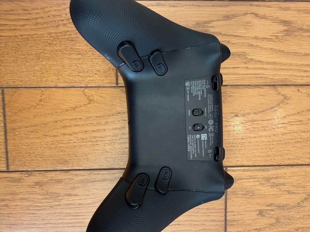 RAIJU V3 PRO コントローラー ブラック