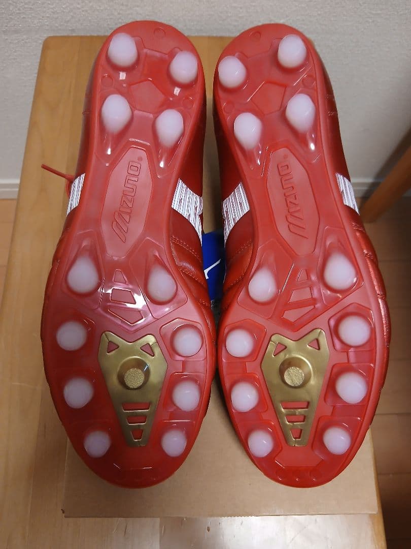 サッカー スパイク ミズノ モナルシーダ ネオ3 ワイド エリート 26cm 赤