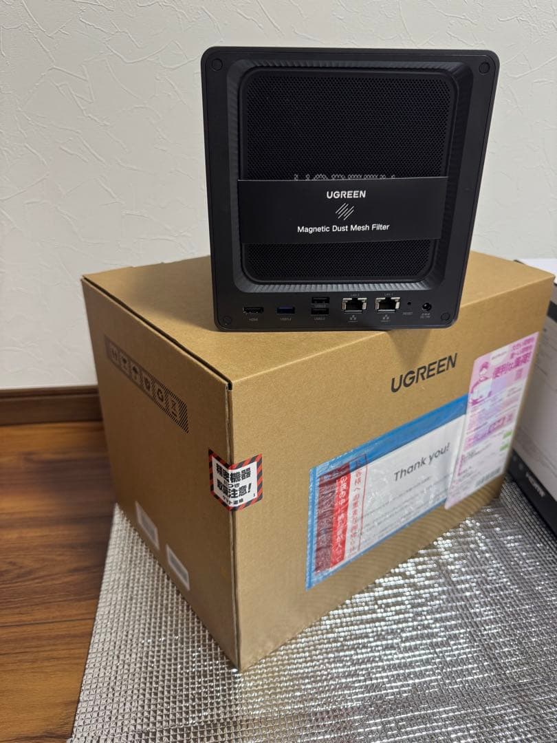 UGREEN NASync DXP4800 Plus 4ベイ NAS 新品未使用