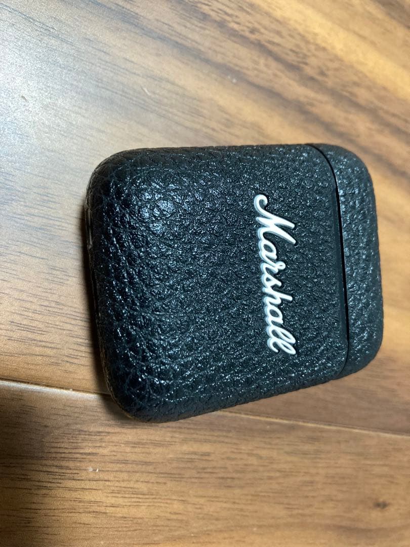 Marshall ワイヤレスイヤホン レザー調ケース