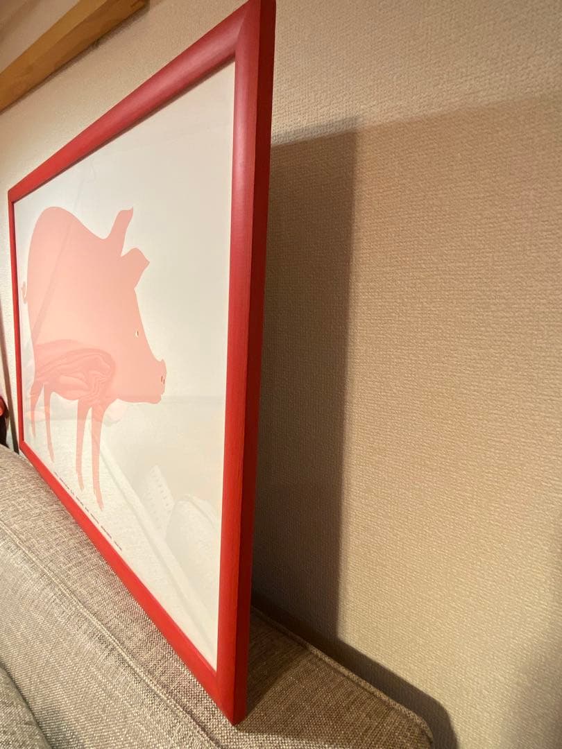 DANESE ダネーゼ Enzo Mari エンツォ・マリPig ブタ ポスター