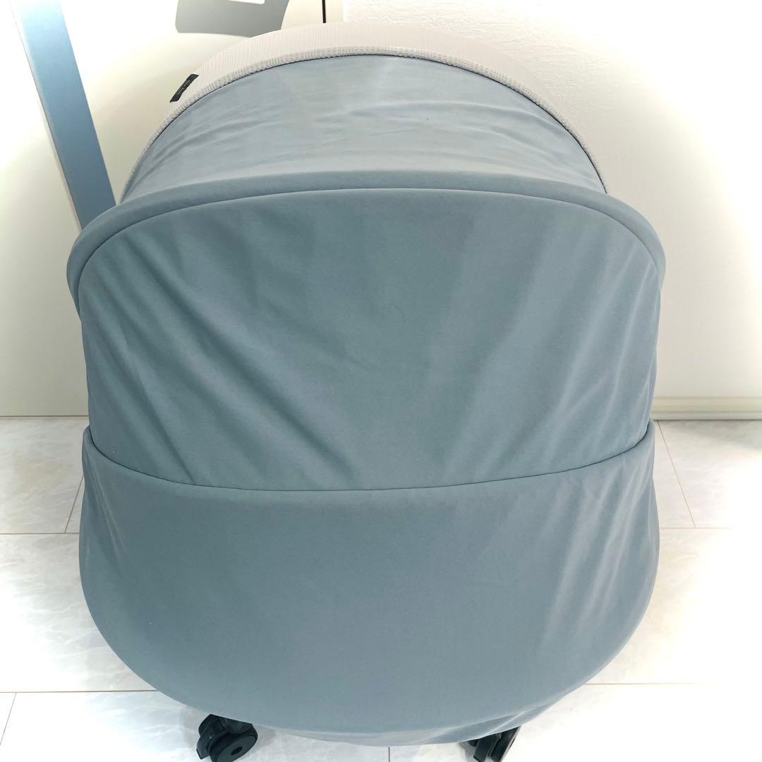 【良品】動作良好★コンビネムリラオートスイングBEDiLongスリープシェルブル